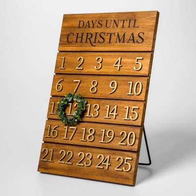 Advent Calendar Wooden Stand Threshold Target Inventory