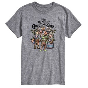 Men's - The Muppets - Christmas Muppets Carol Collage Short Sleeve Graphic T-Shirt - 1 of 4