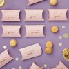 Sparkle and Bash 100-Pack Thank You Boxes for Favors with Rose-Gold Foil, Bulk Gift Wrap for Party Supplies, 5.2 x 3.2 In - 2 of 4