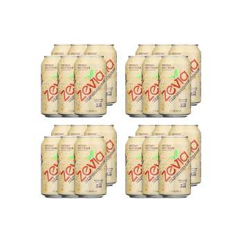 Zevia Creamy Root Beer Zero Calorie Soda - Case of 4/6 pack, 12 oz