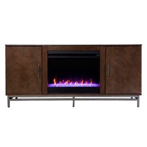 Dibbonly Electric Fireplace with Media Storage - SEI - 1 of 4