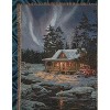Cotton Tapestry Throw – Evening Performance Wall Art Design by Manual Woodworkers and Weavers - 3 of 3