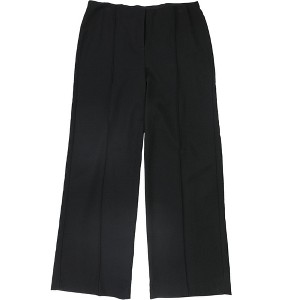 Alfani Womens Pintuck Casual Wide Leg Pants - 1 of 2