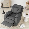 Velvet Power Lift Recliner Chair for Seniors, Adjustable Electric Reclining Lift Chair with Remote Control, Heavy Duty Small Space Recliner-Koiai - 3 of 4