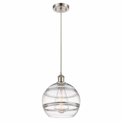 Rochester - 1 Light Cord Hung Mini Pendant In Industrial Style-11.63 Inches Tall and 10 Inches Wide