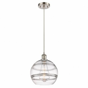 Rochester - 1 Light Cord Hung Mini Pendant In Industrial Style-11.63 Inches Tall and 10 Inches Wide - 1 of 1