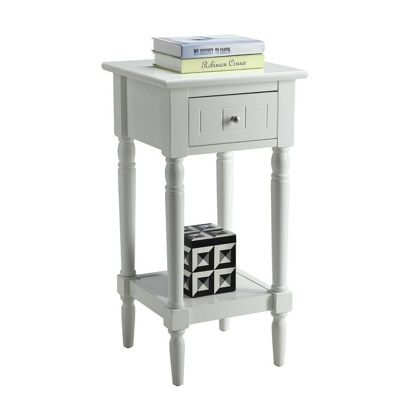Breighton Home Provencal Countryside Mia Petite Accent Table with Drawer and Shelves, 4 of 6