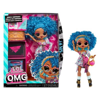 Lol surprise doll sales with blue hair