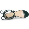 Allegra K Women's Clear Strap Padded Insole Lace Up Block Heels Sandals - 4 of 4
