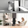 SKRAN Bookshelf,5 Tier Bookshelves, Home Office Bookcase Shelf Storage Organizer,Free Standing Storage Shelving Unit For Bedroom, Living Room - 4 of 4