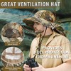 Solaris Men’s Women’s Wide Brim Bucket Hat with Neck Flap, Breathable Lightweight Outdoor Sun Hat for Hiking, Camping, Gardening - 4 of 4