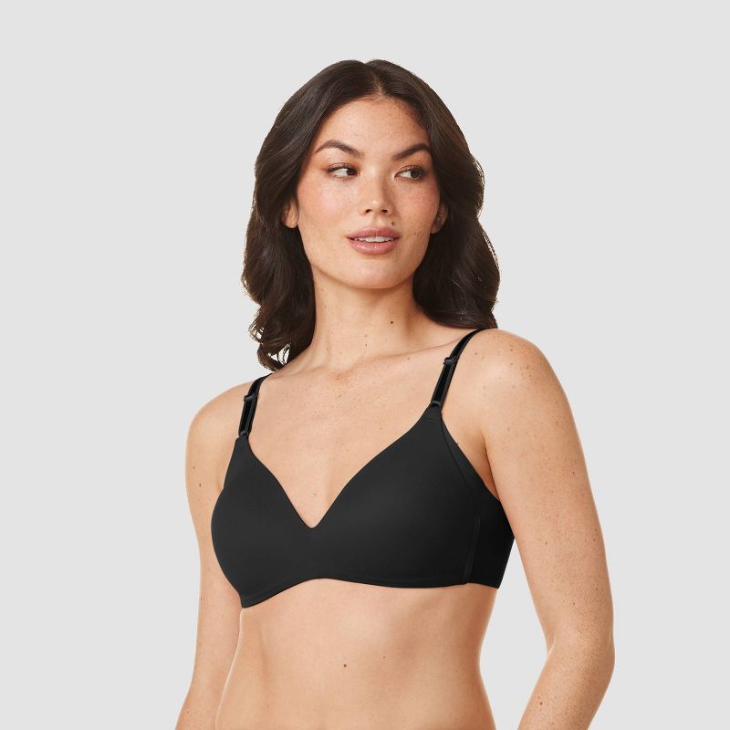 Simply Perfect by Warner's Women's Underarm Smoothing Wire-Free Bra RM0561T, 1 of 2