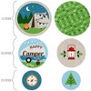 Big Dot of Happiness Happy Camper - Camping Baby Shower or Birthday Party Giant Circle Confetti - Party Decorations - Large Confetti 27 Count - 2 of 4