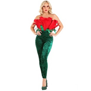HalloweenCostumes.com Red Rose Womens Costume - 1 of 4
