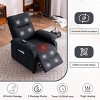 Chenille Fabric Recliner Chair for Elderly,Seniors-Manual Push Back Recliner,8-Point Massage Recliner Chair for Living Room Bedroom-Coolbibila - 2 of 4