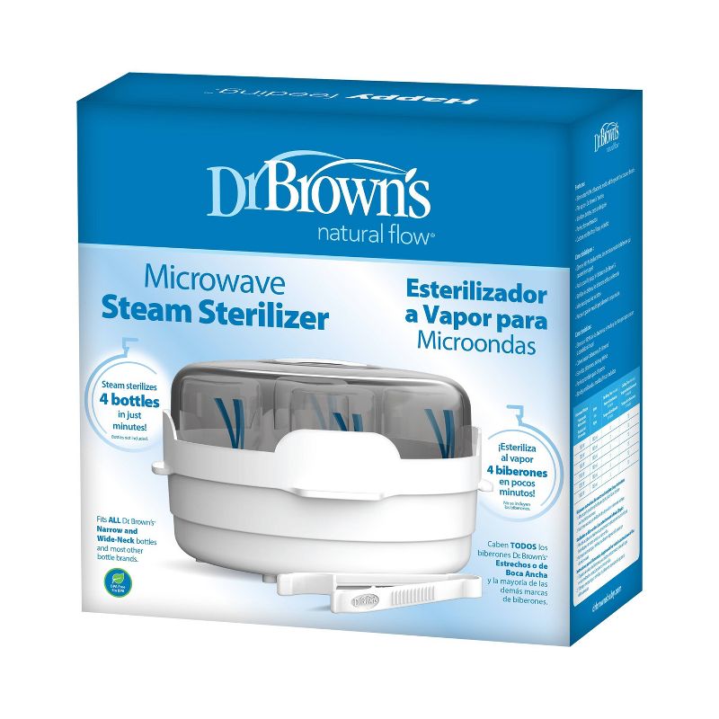 Dr. Brown&#39;s Microwave Steam Sterilizer for Baby Bottles &#38; Accessories, 6 of 13