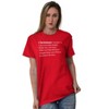 Funny Meaning of Christmas Definition Graphic T Shirt Men or Women Brisco Brands - 3 of 4