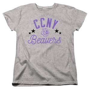 Women's City College Of New York Beavers T-Shirt - 1 of 4