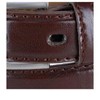 CTM Kid's Leather 1 inch Dress Belt with Square Buckle (Pack of 2) - 4 of 4