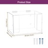 Unique Bargains Acrylic Wall Mounted With Lid Trash Bag Dispenser Roll Holder - 2 of 4