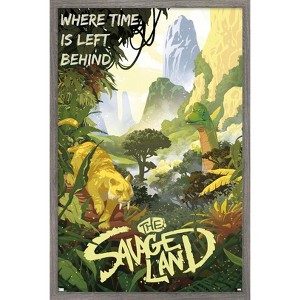Trends International Marvel: Hero Lands - The Savage Land Framed Wall Poster Prints - 1 of 4