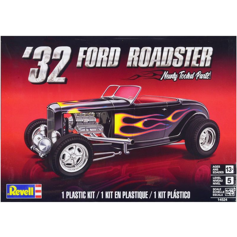 Level 5 Model Kit 1932 Ford Roadster 1/25 Scale Model by Revell, 1 of 6