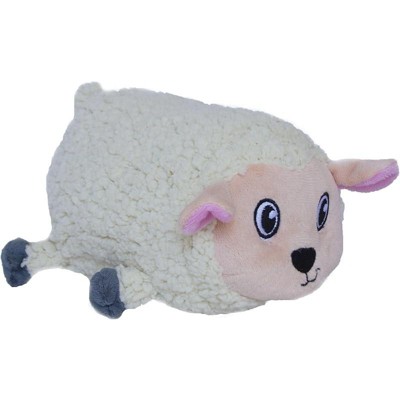 ZippyPaws Outward Hound Fattiez Pig Plush Squeaky Dog Toy, Small