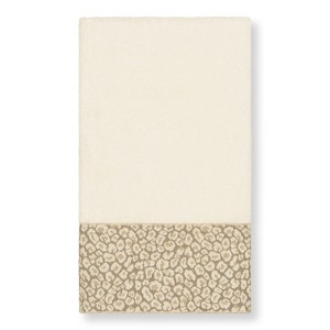 Linum Home Textiles 100% Turkish Cotton SPOTS Embellished Towel Set - 1 of 2