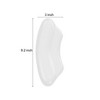 Unique Bargains Silicone Heel Support Cup Pads Orthotic Insole Plantar Care Heel Pads 8Pcs Clear - 4 of 4