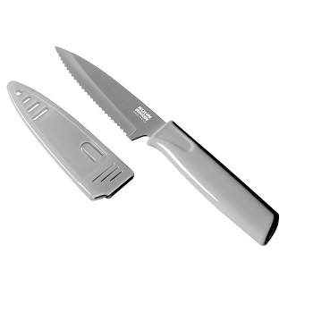 Serrated Paring Knife with Sheath – Gilbert Whitney & Co