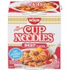 24 Pack Nissin Cup Noodles Ramen Noodle Soup, Beef Flavor 2.25 Ounce - 2 of 4