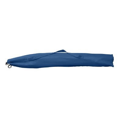 7.5 ft Cobalt Blue UV Resistant Beach Patio Umbrella with Steel Frame