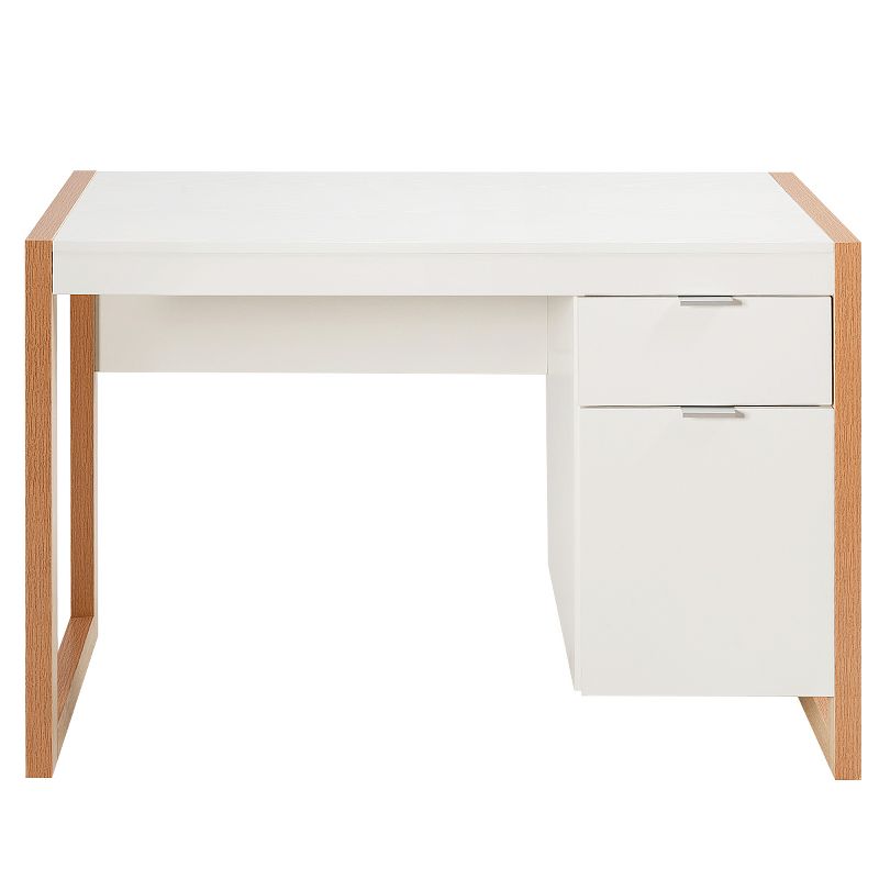 Tangkula Computer Desk PC Laptop Table Working Station W/ Storage Drawer & Cabinet, 1 of 7