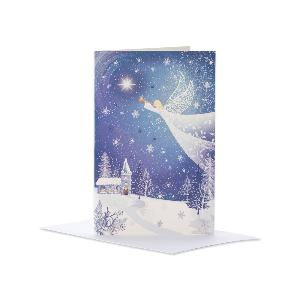 UPC 064319271858 product image for 14ct Deluxe Angel Christmas Boxed Greeting Cards - American Greetings | upcitemdb.com