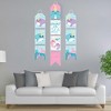 Big Dot of Happiness Narwhal Girl - Hanging Vertical Paper Door Banners - Under The Sea Baby Shower Birthday Party Wall Decor Kit - Indoor Door Decor - 2 of 4