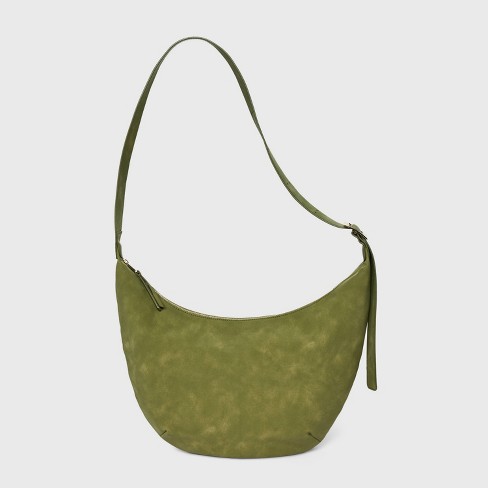 Slouchy Crescent Sling Handbag Universal Thread Green Target