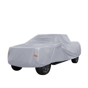 Unique Bargains Pickup Truck Cover for Ford F150 Crew Cab Pickup 4 Door 6.5 Feet Bed 2004-2021 Sun Rain Dust Wind Snow Protection - 1 of 4