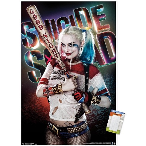 DC Comics Movie - Suicide Squad - Joker Wall Poster, 14.725 x 22.375,  Framed 