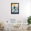 Stupell Industries Vintage Ice Skating Advertisement Black Framed Floater Canvas Wall Art - 2 of 4