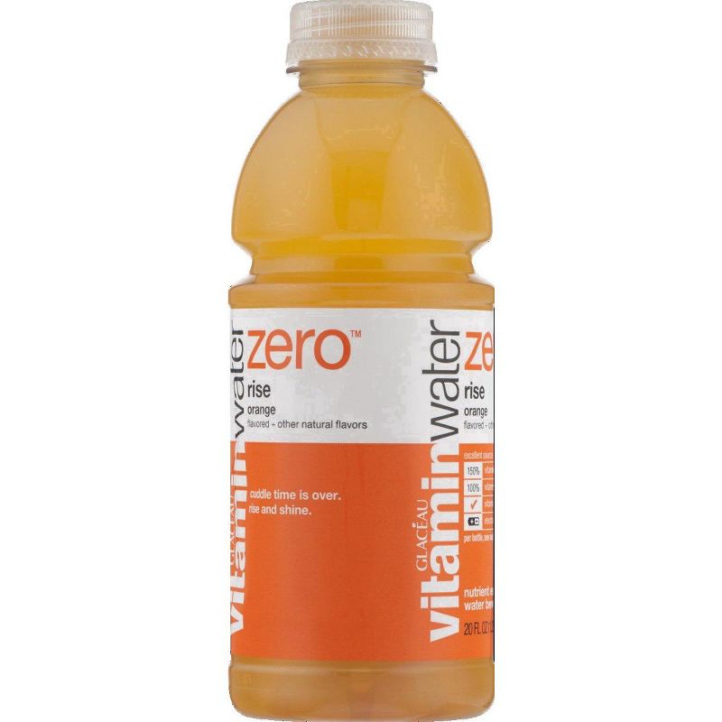 Glaceau Vitaminwater Zero Rise Orange - Case of 12/20 oz, 4 of 8