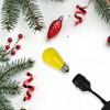 Northlight Opaque LED S14 Edison Style Christmas Replacement Bulbs - Yellow - Pack of 25 - 2 of 4