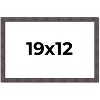 PosterPalooza | Slim Profile Brown Picture Frame - UV Acrylic, Backing Board, Hanging Hardware Included - 2 of 4
