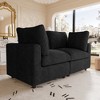 WJShome Sectional Couches for Living Room,Cloud Sofa with Chenille Upholstery & Double Layer Cushions, Modern Living Room Modular Couch for Bedroom - 2 of 4