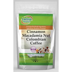 Larissa Veronica Cinnamon Macadamia Nut Colombian Coffee (Gourmet, Naturally Flavored, Whole Coffee Beans) (8 oz, ZIN: 560031) - 1 of 4