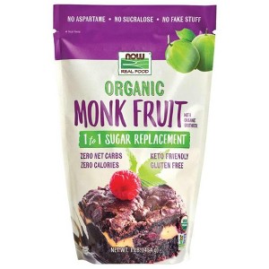 Organic Monk Fruit with Organic Erythritol by Now Foods  -  1.06 lb Bag - 1 of 1
