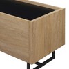 NicBex TV Stand for 65 Inch TV with 2 Storage Cubbies,TV Entertanment Center with Open Shelves,Modern TV Console Table for Living Room - 4 of 4
