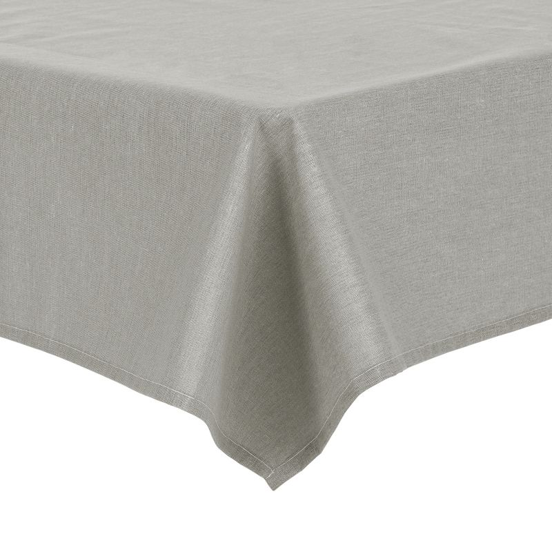 Unique Bargains Rectangle Wrinkle-Resistant Washable Polyester Linen Table Cover 1 Pc, 2 of 6