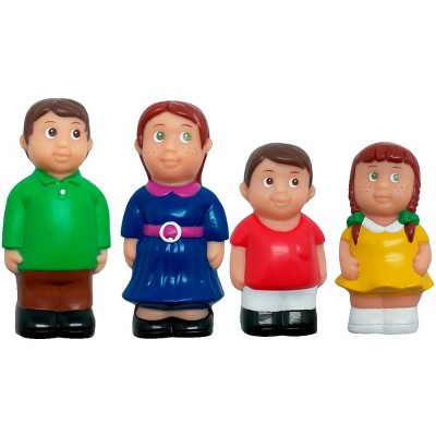 Get Ready Kids Play Figures, 5 Inches, Caucasian Family, set of 4