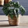 Plum & Post Wrapped Dry Basket Planter 20.75" - 2 of 2