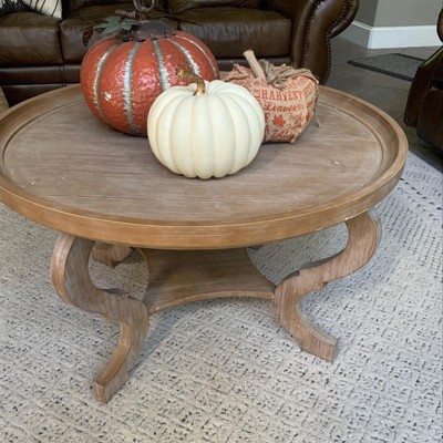 Althea circular on sale coffee table